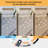 16-lights Rectangular Crystal Chandeliers Led Dimmable-722498679