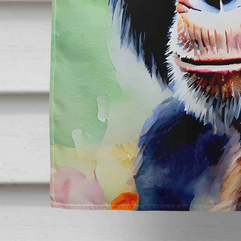 Drapeau de maison de chimpanzé