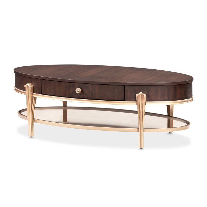 Table basse avec tiroir Camellia