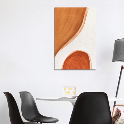 «Terracotta Line», reproduction d'art sur toile encadrée