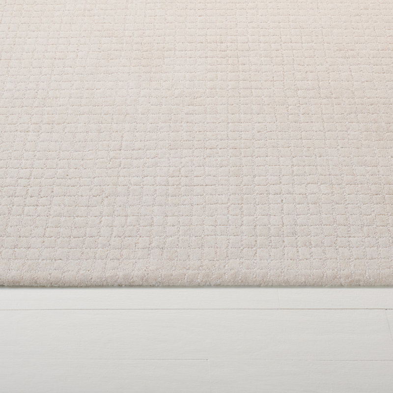 Lrl 6930 Hand Tufted 85% Wool; 15% Cotton Geometric Rug, Runner 2'3" x 8'
