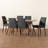 Cedrial 6 - Person Four Leg Dining Set-1123295992