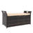 Winado 41.7'' W 33 Gallons Water Resistant Wicker Storage Bench-85721044