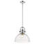 Luminaire suspendu dôme à 1 lumière Bales-222564232-222564341