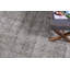 Tapis gris en coton tissé à plat à la main à motif géométrique-417949335
