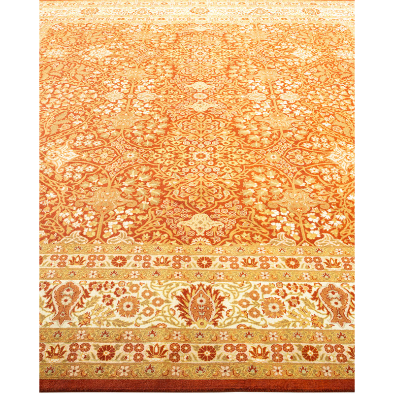 Classic One-of-a-Kind 8' 2" X 8' 4" Hand Knotted Area Rug