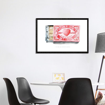 I've Found My Perfect Match by Mercedes Lopez Charro - Print on Canvas
