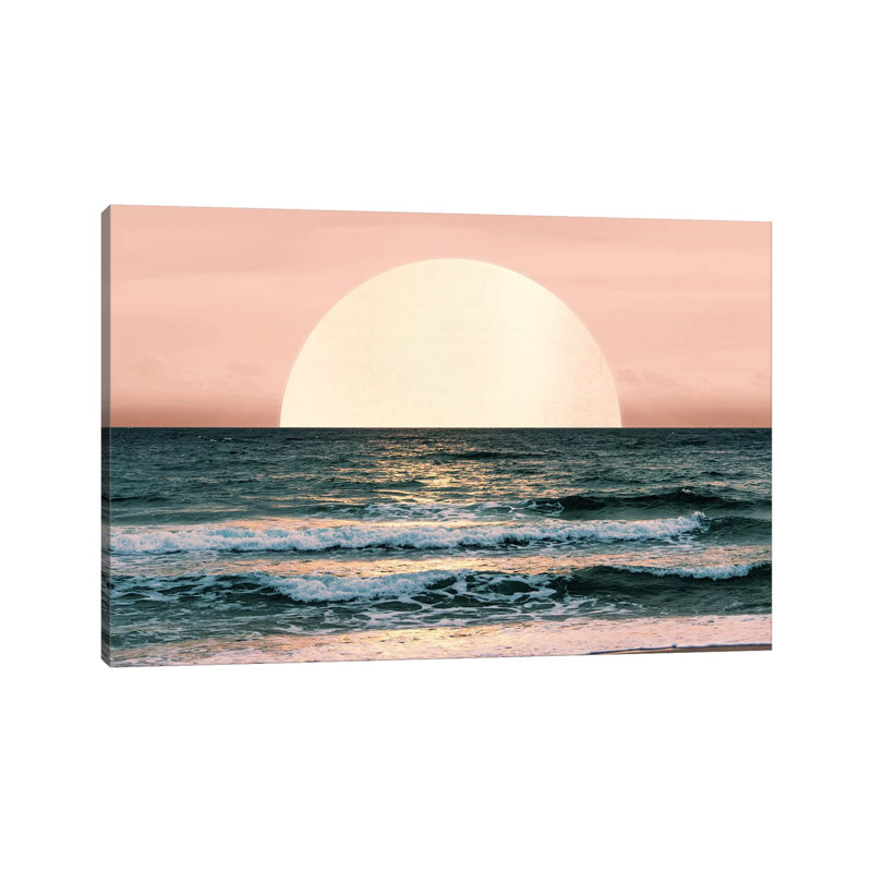 Ocean Beach Sunset- Gallery-Wrapped Canvas Giclée