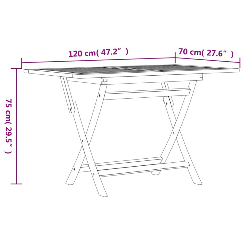 Arkoe Rectangular 4 - Person 120Cm Long Teak Dining Set
