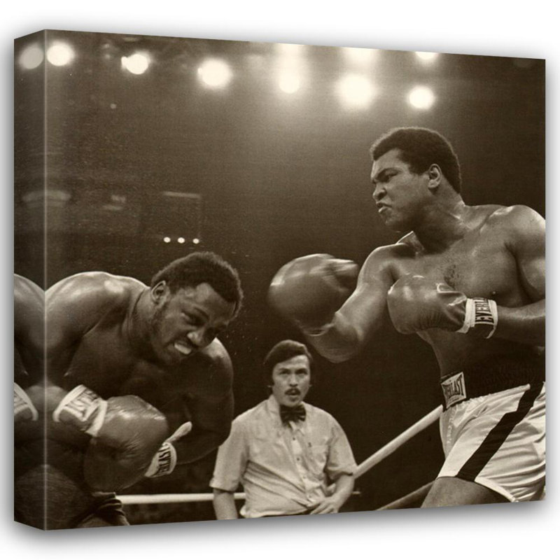 Muhammad Ali contre Frazier - Thrilla à Manille, H 15 po x l 15 po
