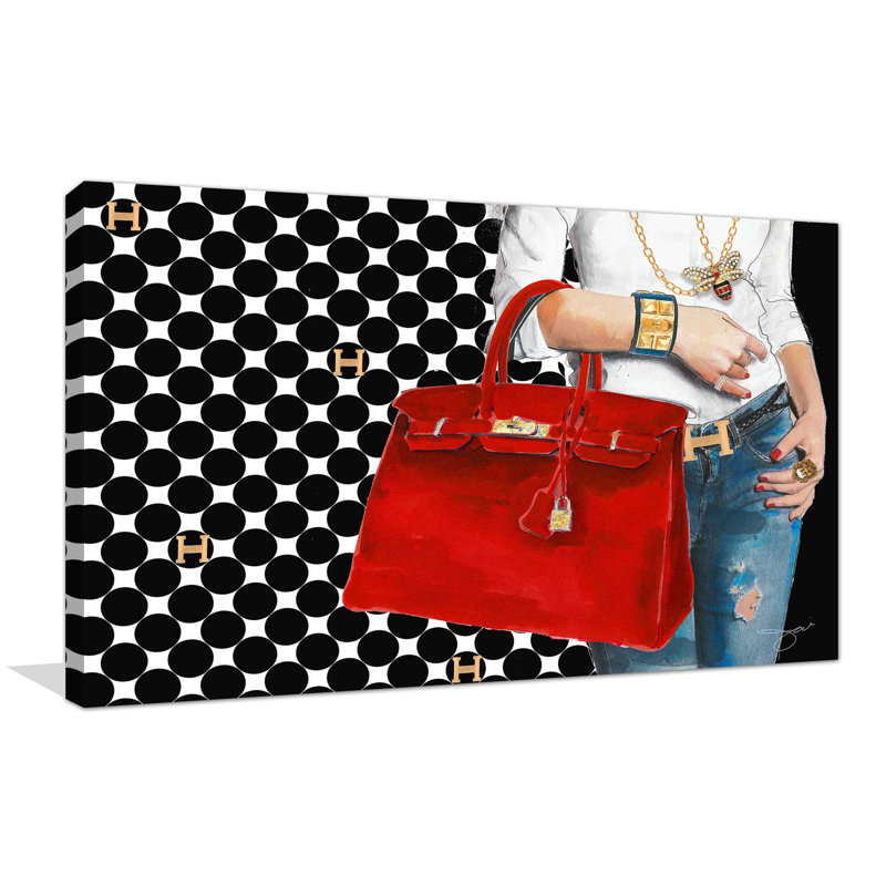 «Hermes Day» par By Jodi - impression, Toile tendue, H 24 po x l 40 po x P 1,5 po