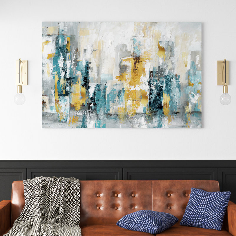 City Views II 1 Piece Wrapped Canvas Painting, 66.04 cm H x 45.72 cm W x 3.175 cm D