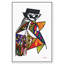 Manuel Roman - Capa Canvas Abstract Print by Oliver Gal, Black Frame, 10 x 15-1083470827-1331864102