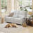Emersen 70.8" W Manual Reclining Loveseat with Console