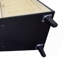 Armoire de rangement élégante et fonctionnelle en rotin à 4 portes 62,20 po, pour la chambre à coucher, le salon, le bureau, facile à assembler