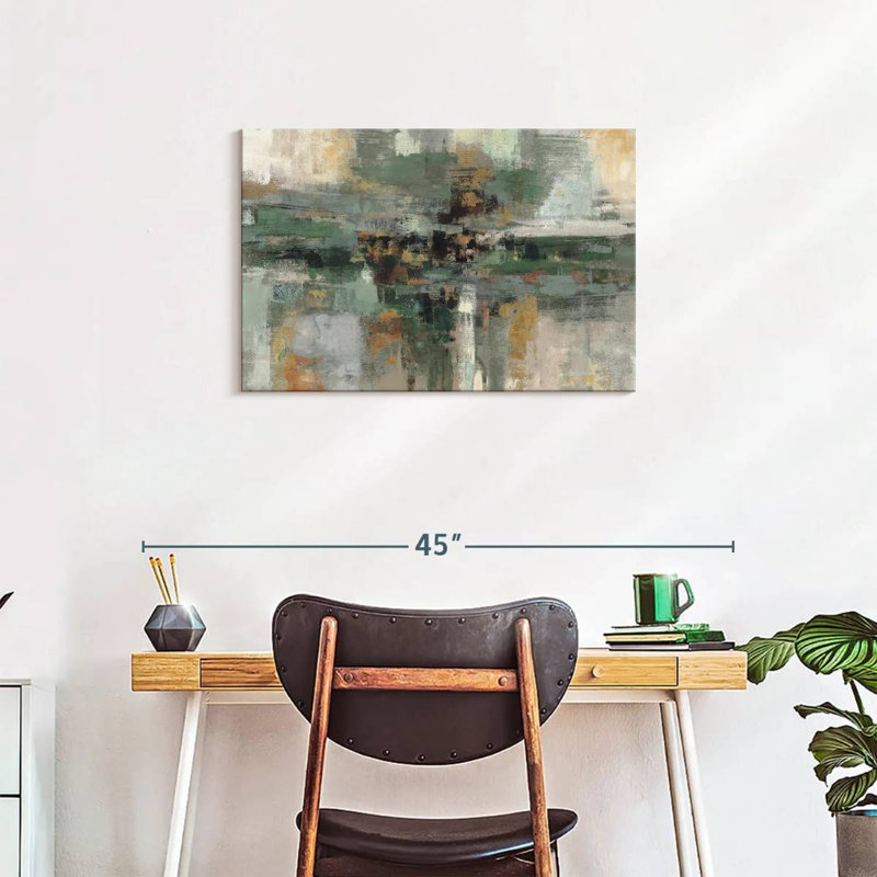Sur toile, H 30 po x l 20 po x P 1,25 po