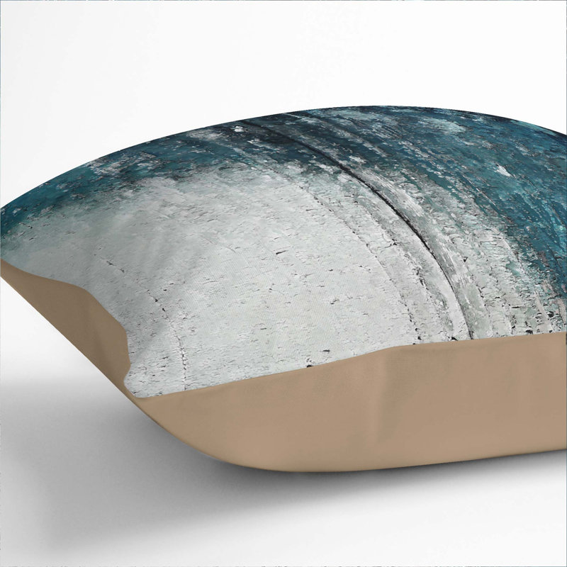 Square Throw Cushion, Stone, 40cm H x 40cm W x 15cm D