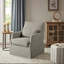 Skirted Swivel Chair