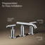 Purist Widespread Bathroom Faucet with Drain Assembly-285333581