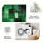 1PC Geometric Emerald Green Abstract Block area rugs for Living Room, Soft and Comfortable, Suitable for all seasons, easy-to-maintain, machine washable Indoor floor mat, Under Table Farmhouse suitable for dining room, bedroom, home office,-129450493