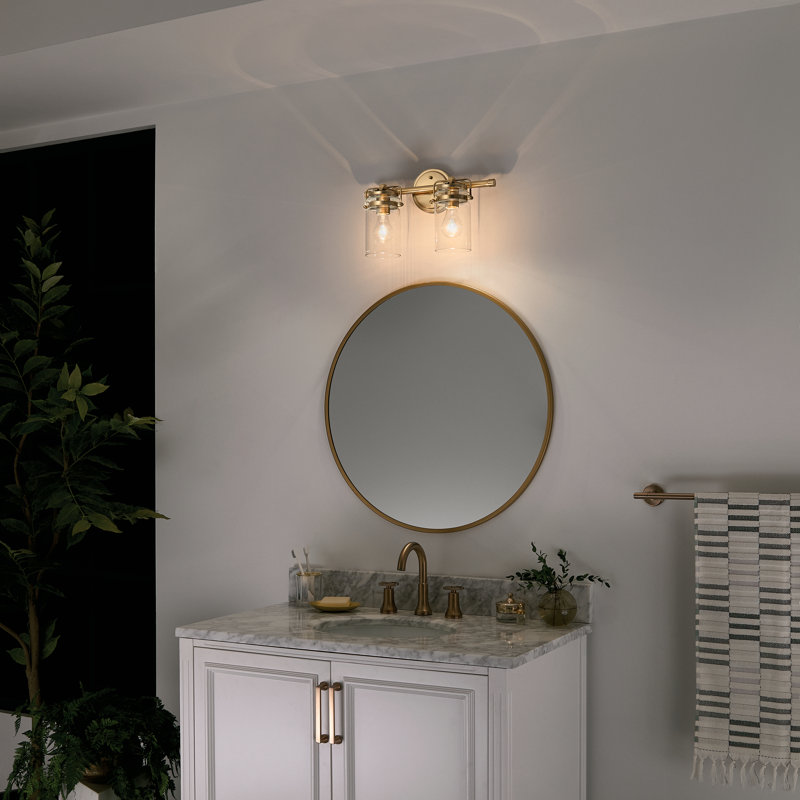 Winder 2 - Light Vanity Light, Champagne Bronze