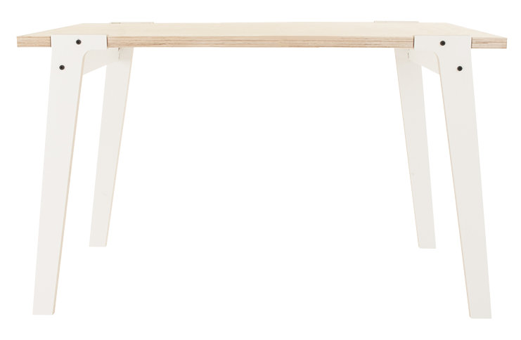 Giedi Dining Table, Snow White