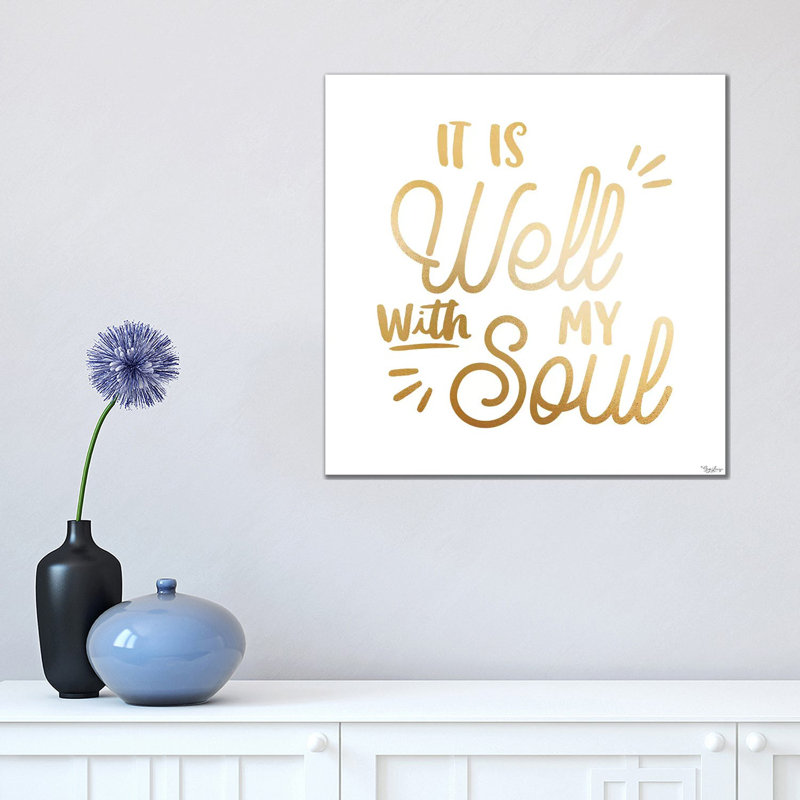 Well Soul by Gigi Louise - Wrapped Canvas Print, 45.72 cm H x 45.72 cm W x 1.91 cm D