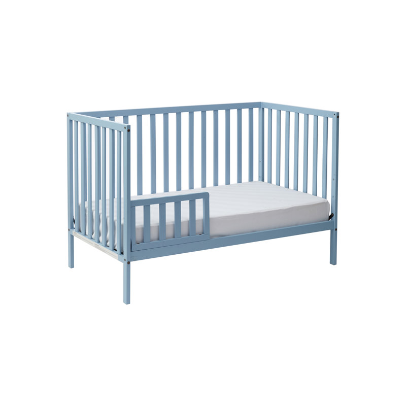 Palmer Baby Blue 3-in-1 Convertible Island Crib