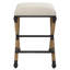 Uttermost Firth Rustic Oatmeal Counter Stool-911109050