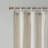 Beals Cymande Fleece Lined Single Curtain Panel-1977768735