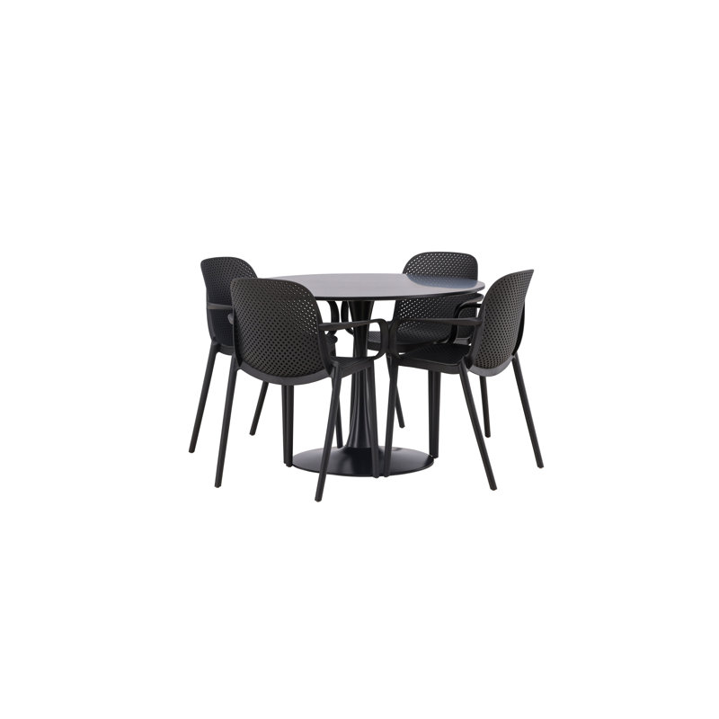 Zavala 4 - Person Dining Set
