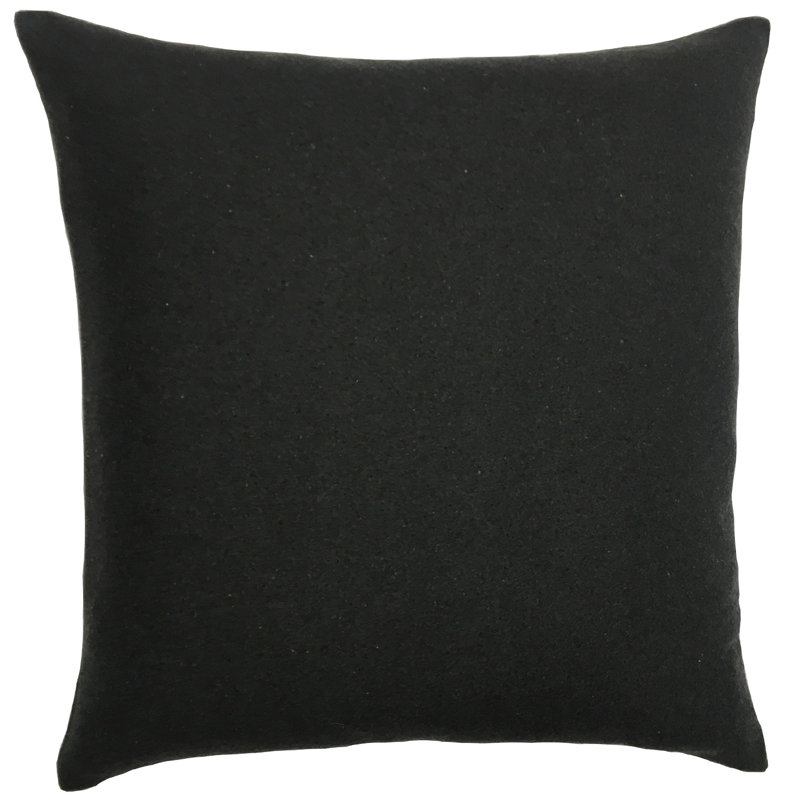 Housse de coussin carré, 26 po x 26 po, Anthracite