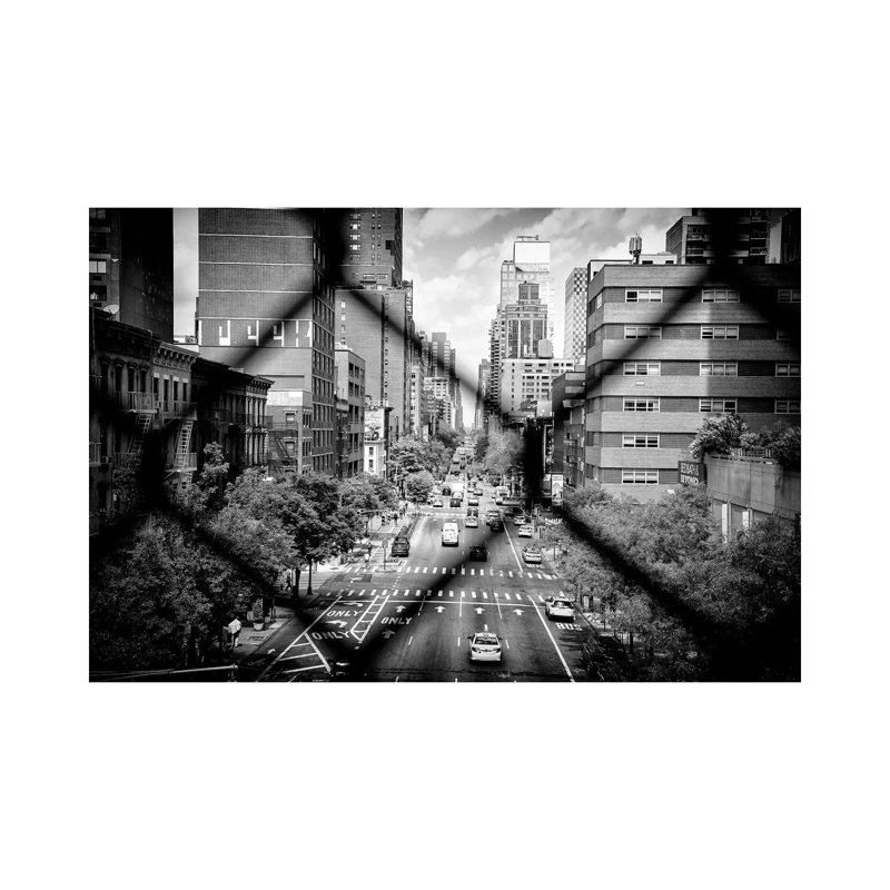 Between The Mesh Of The Fence by Philippe Hugonnard - Print on Canvas, Wrapped Canvas, 30.48cm H x 45.72cm W x 1.91cm D