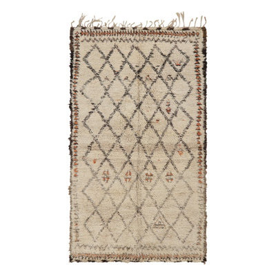 One-of-a-Kind 6’3”x11’2” Hand Knotted Area Rug
