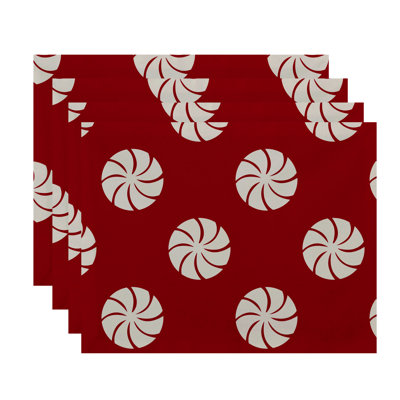 Polyester Geometric Rectangle Placemat
