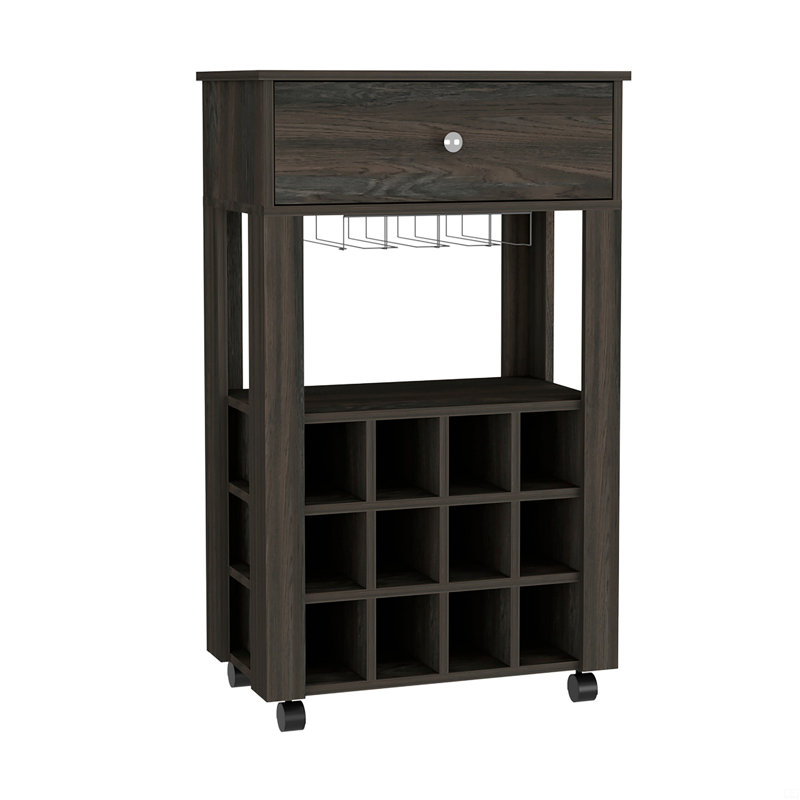 Bar Cart Drawer, Brown