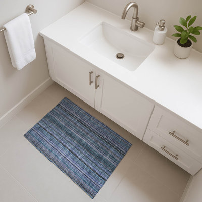 Premium Machine Washable Baford AMF1654 Stripes Rug