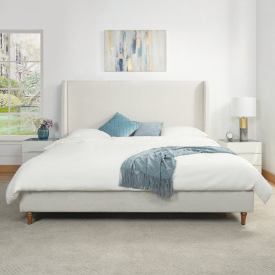 Bed Frame with High Headboard