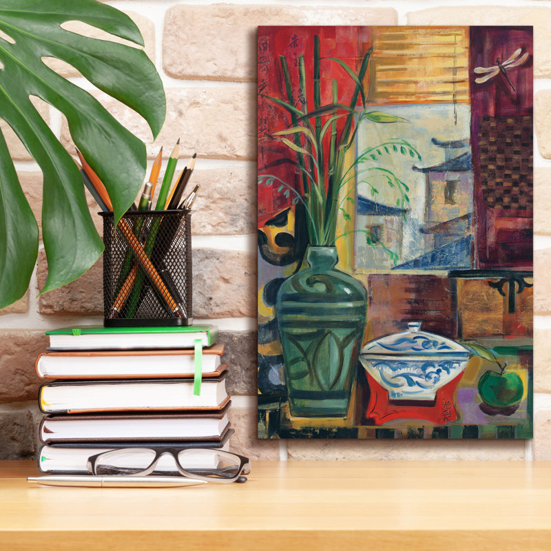  «Eastern Melody C» par Silvia Vassileva, art mural sur toile, 12 po x 18 po