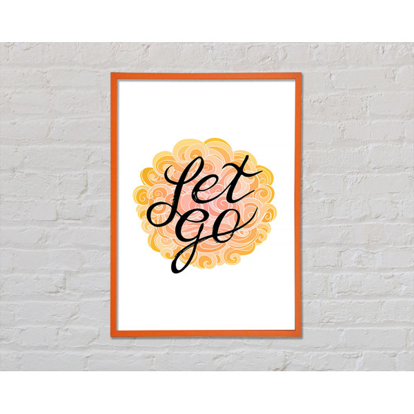 Brayden Studio Let Go - Single Picture Frame Print | Wayfair.co.uk