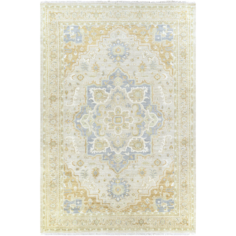 Daer Wool Oriental Indoor Rug, Rectangle 9' x 13'