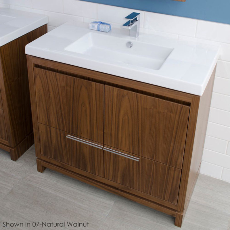 Aquaquattro 39.5'' L Bathroom Sink