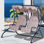 Caroline Canopy Swing Chair Modern Garden Swing Seat Headrest-88141987