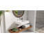 Lavabo de salle de bain mural carré en résine 23,6 po x 19,6 po Badeloft WT-04-E-M-40673388