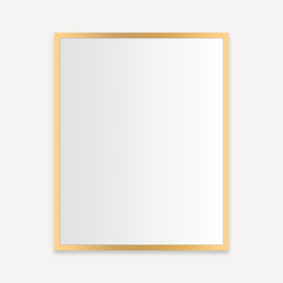 Profiles Polished Edge Reversible Medicine Cabinet
