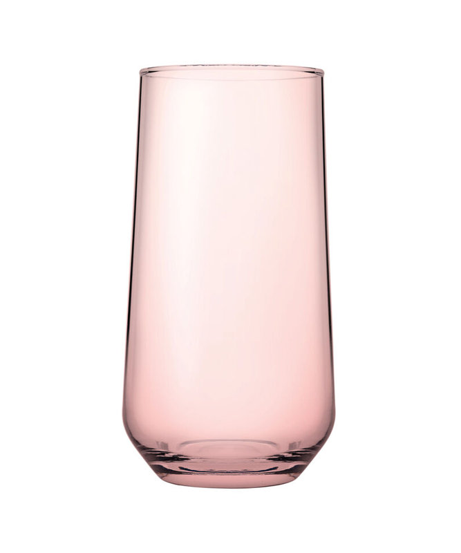 Atanya 15.89ml Drinking Glass Set, Pink