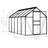 6.23' W x 12.14' D Greenhouse-122060522