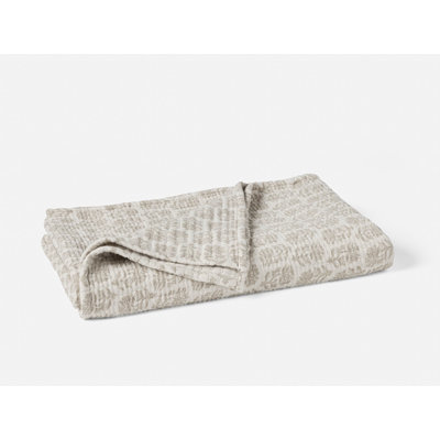 Mirada Organic Matelasse Throw