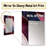 Radiant Glamour Deep Burgundy Marlbe - marble  Decorative Mirror, Abstract Wall Mirror, Printed Metal Art-1170359781
