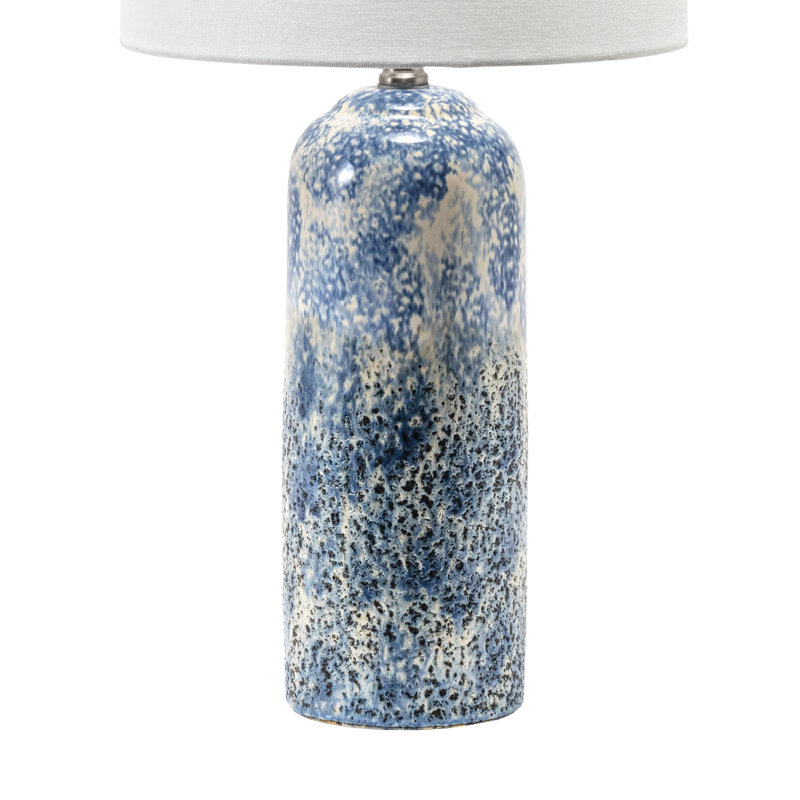 Lampe de table bleue 25 po Woodbury
